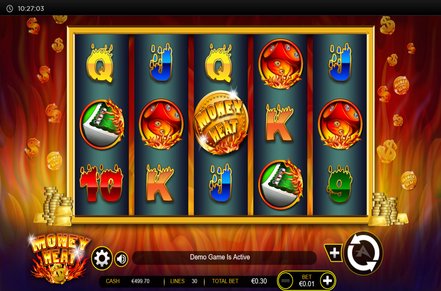 Money Heat Slot Icon