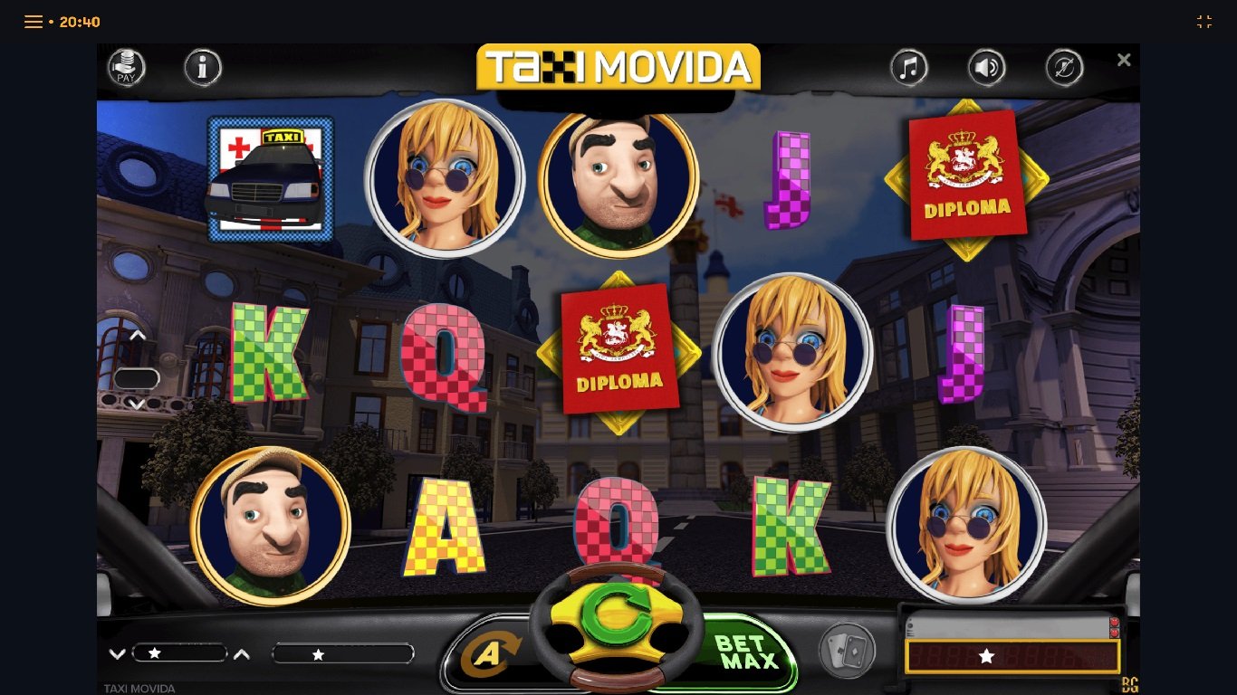 Taxi Movida Slot Demo Image
