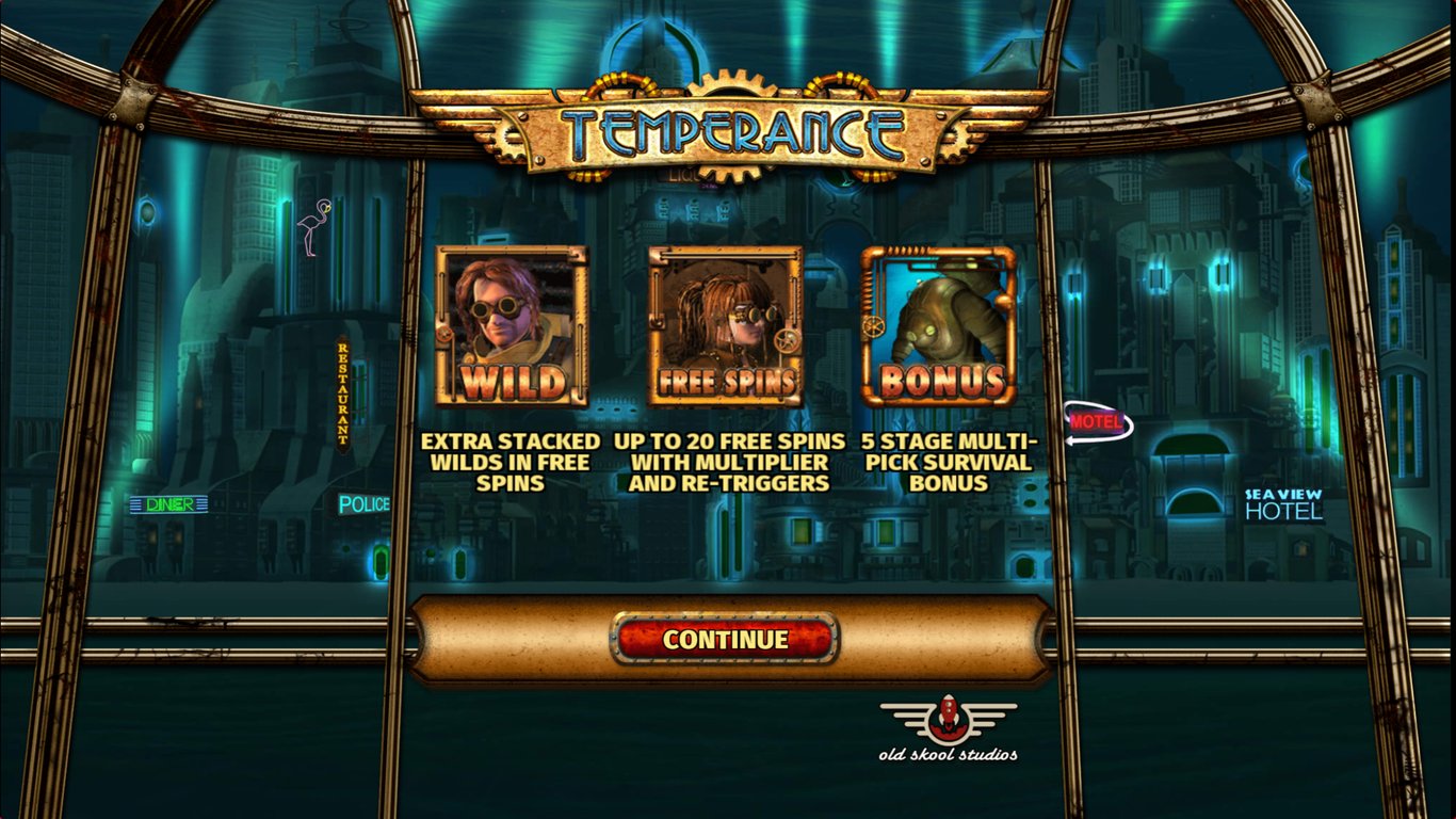 Temperance Slot Demo Image