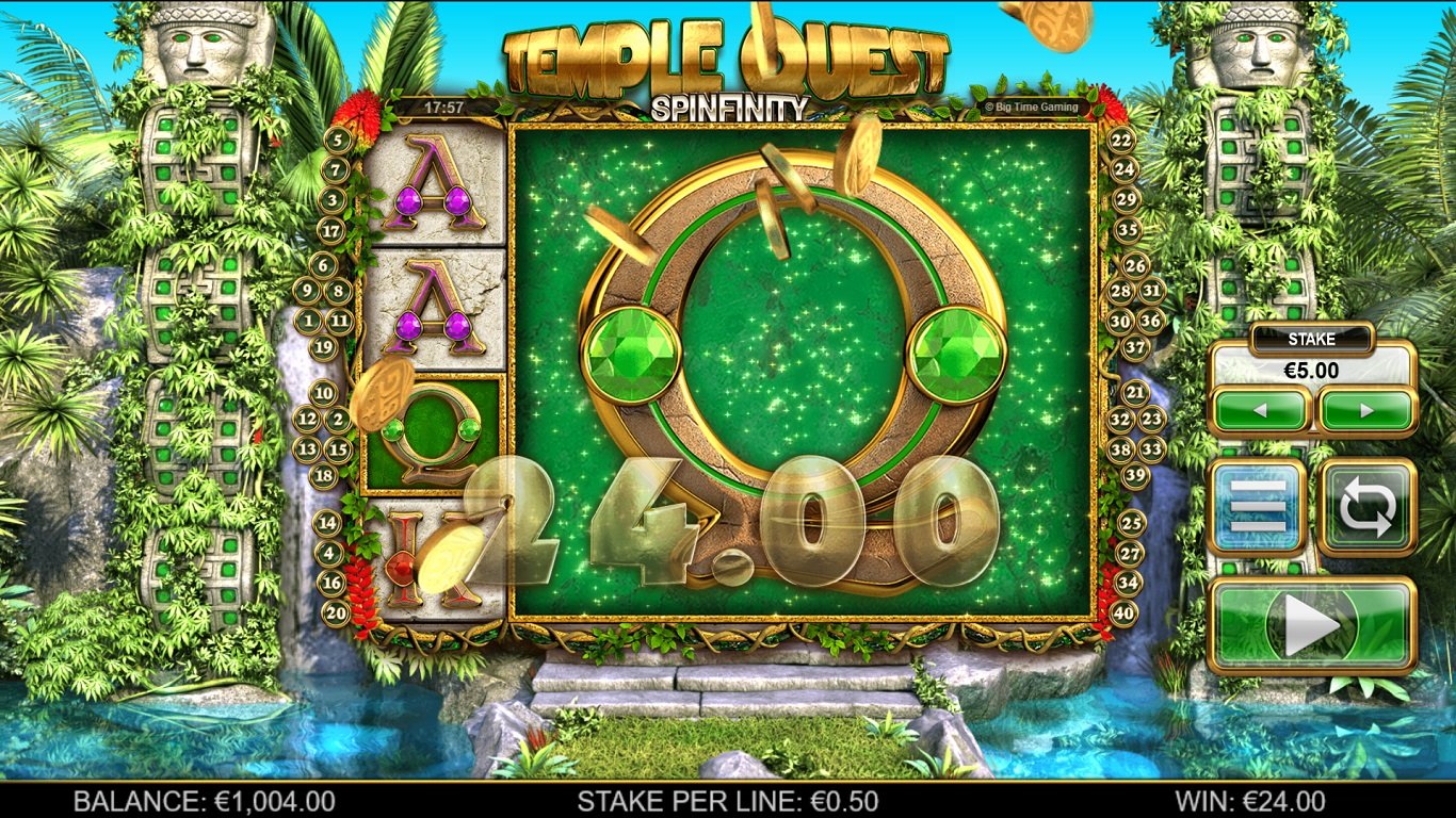 Temple Quest: Spinfinity Slot Slot Image in Demo - pic. 3