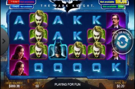 The Dark Knight Slot Logo
