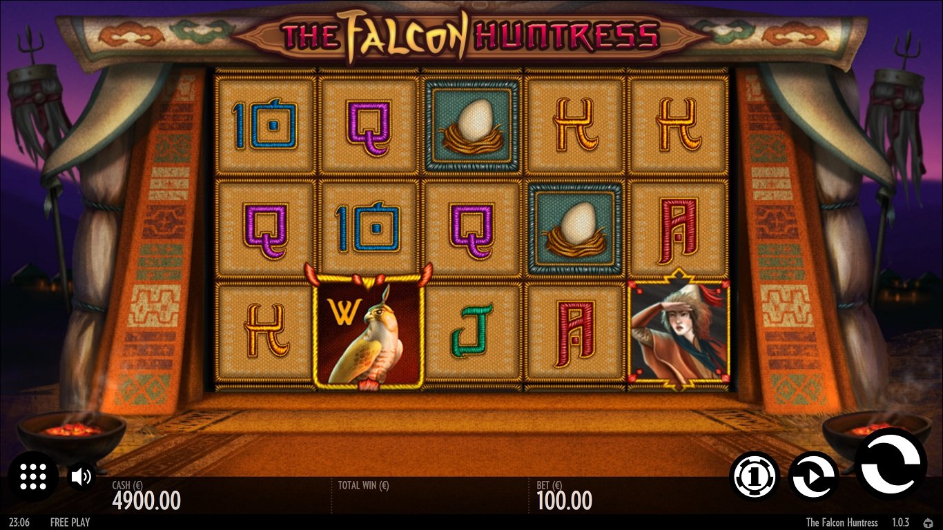 The Falcon Huntress Slot Demo Image