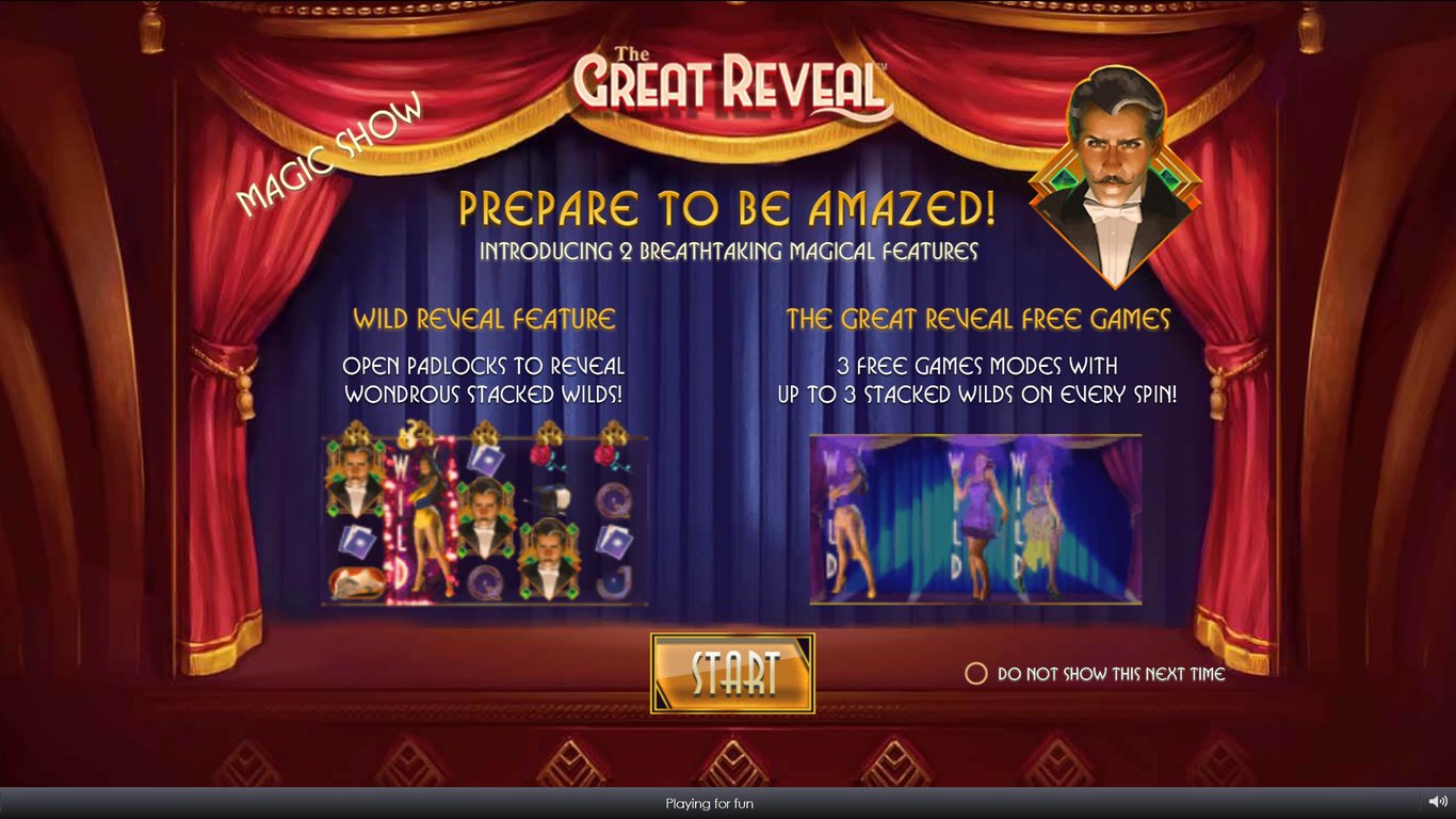 The Great Reveal Slot Demo Image