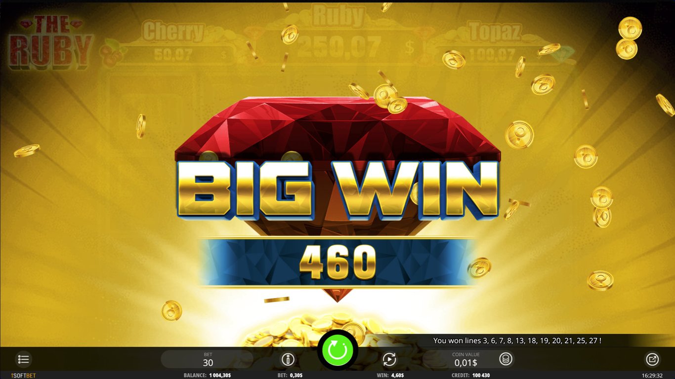 The Ruby Slot Slot Image in Demo - pic. 3
