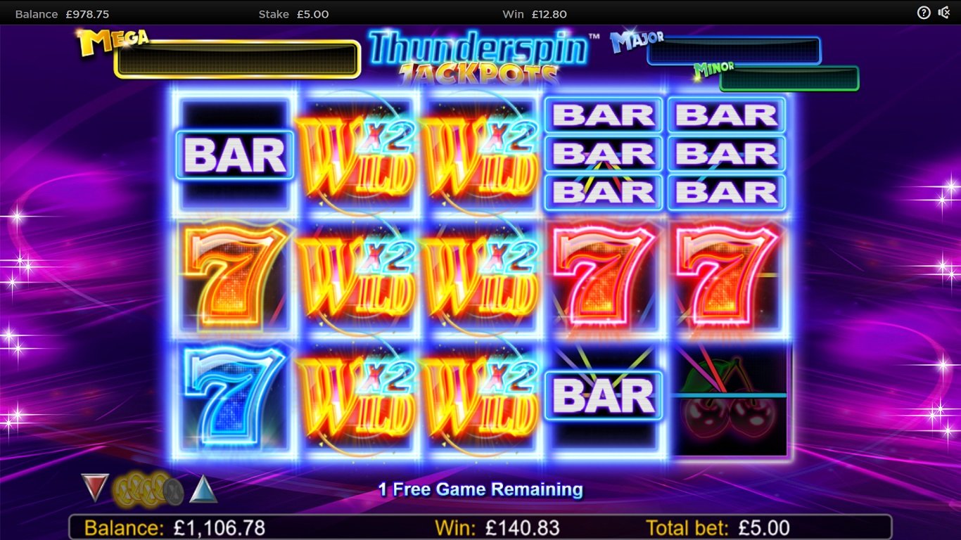 Thunderspin Jackpots Slot Slot Image in Demo - pic. 2