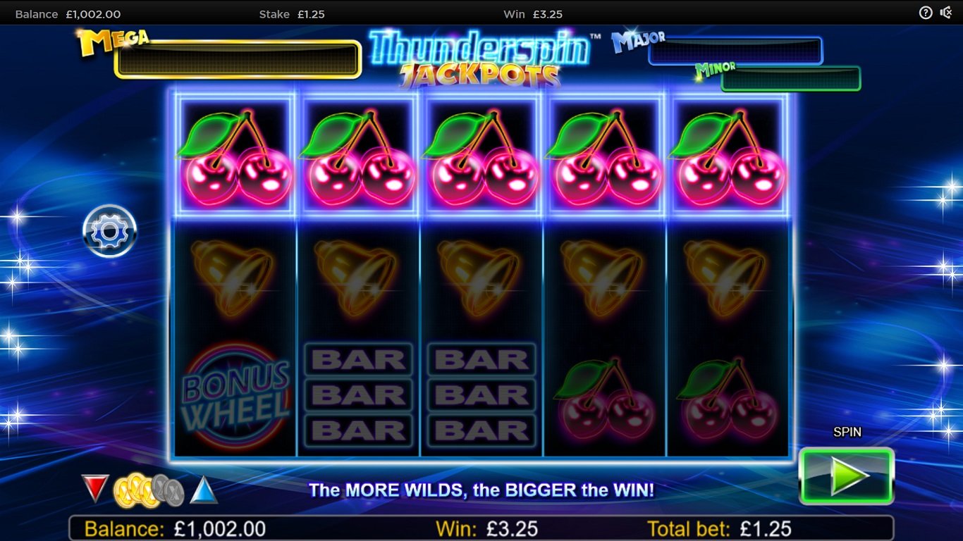 Thunderspin Jackpots Slot Slot Image in Demo - pic. 3