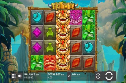 Tiki Tumble Slot Logo