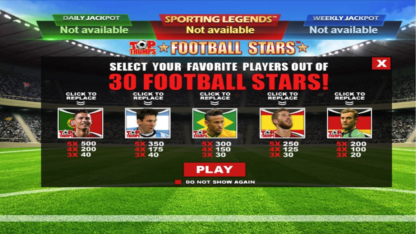 Top Trumps Football Stars Slot Slot Image in Demo - pic. 3