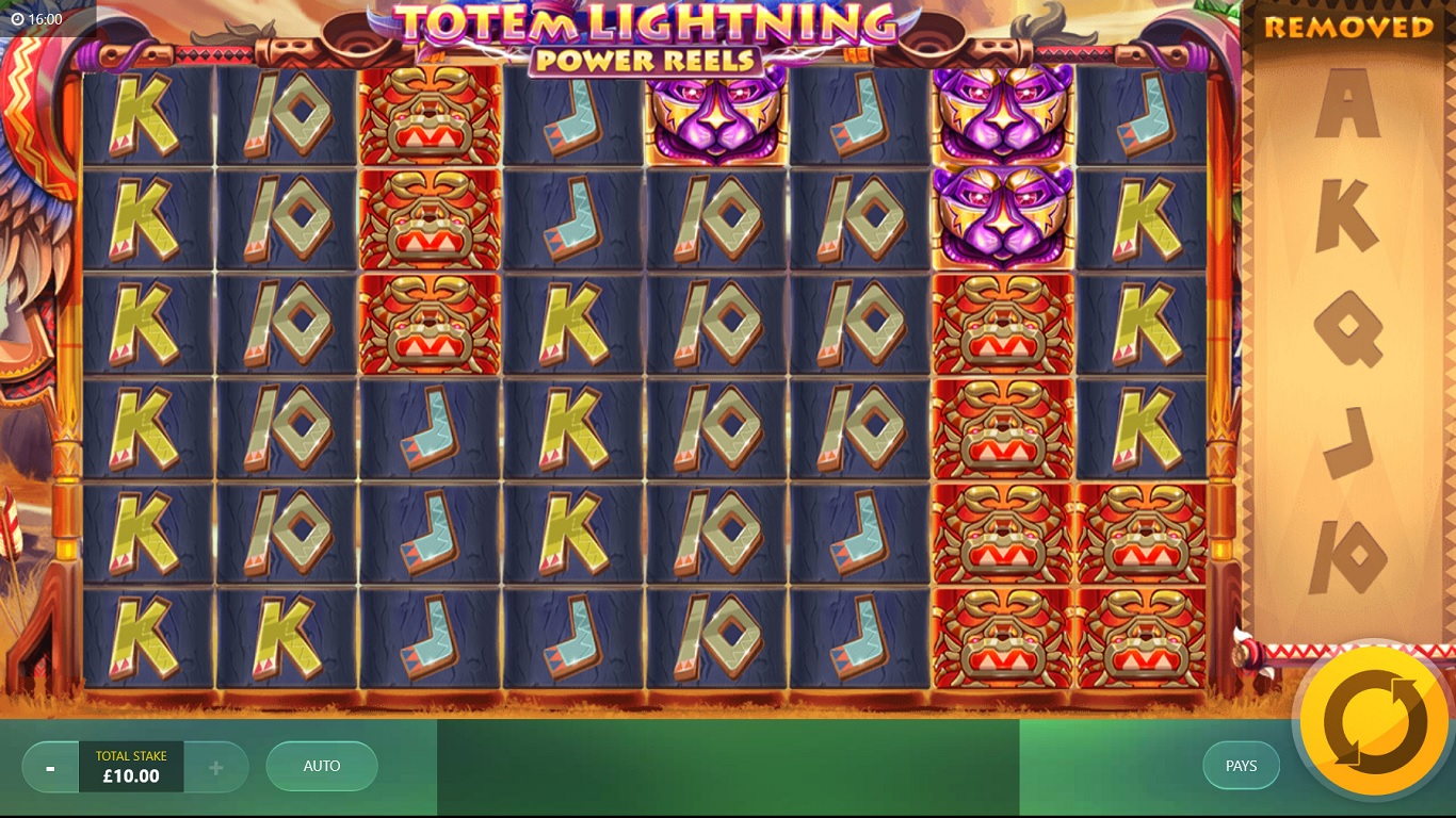 Totem Lightning Power Reels Slot Demo Image