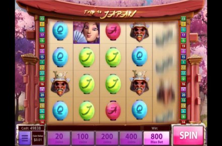 Trip to Japan Slot Logo