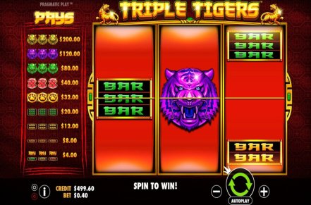 Triple Tigers Slot Icon