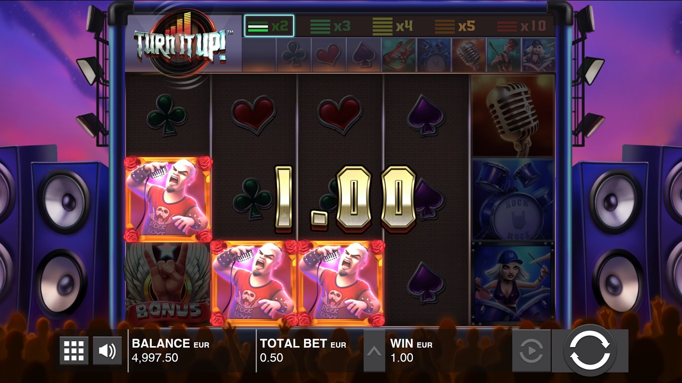 Turn It UP! Slot Slot Image in Demo - pic. 2
