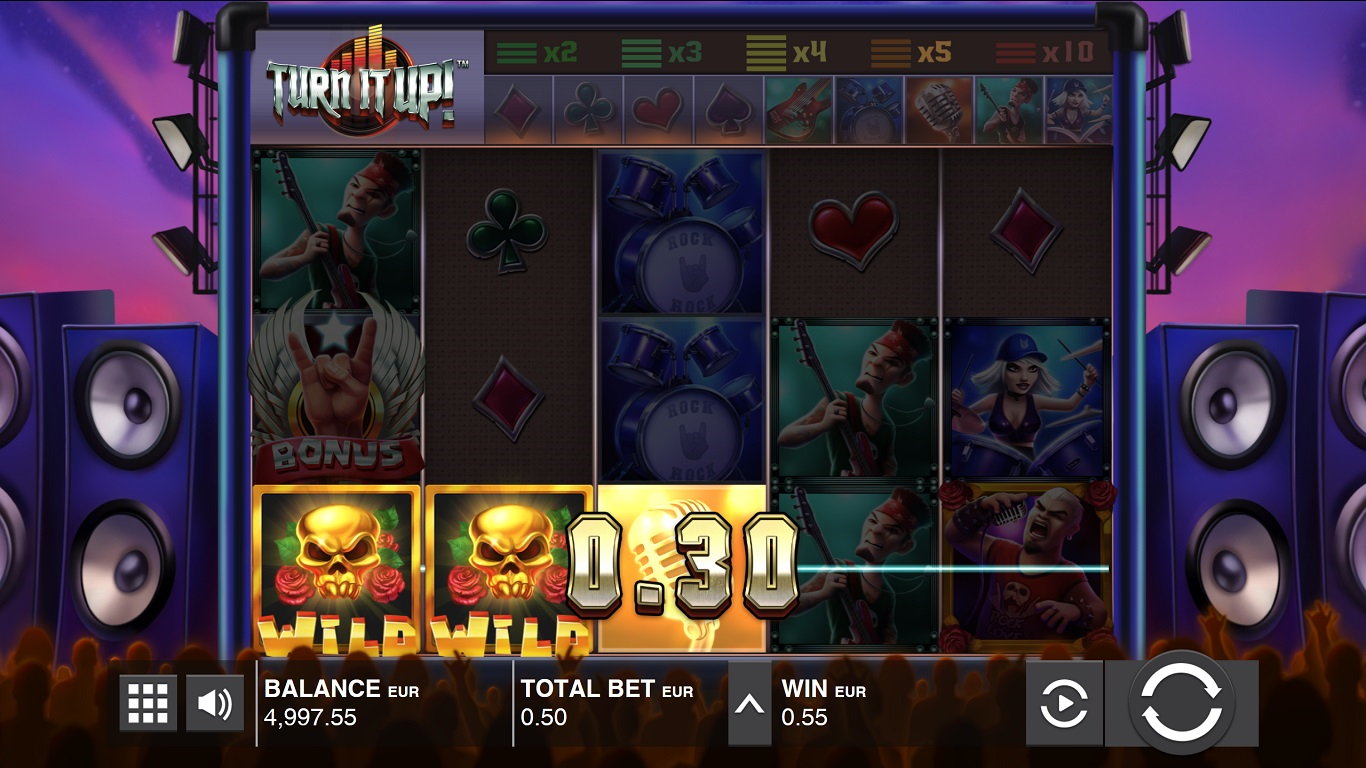 Turn It UP! Slot Slot Image in Demo - pic. 3