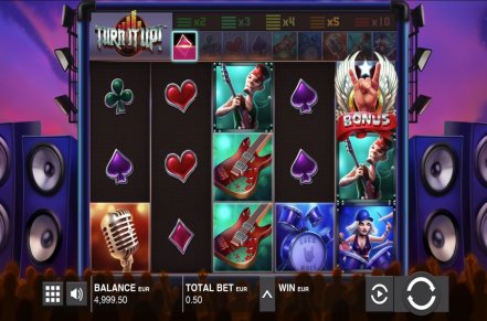 Turn It UP! Slot Icon