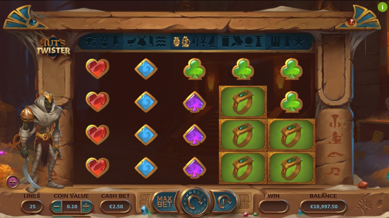 Tuts Twister Slot Demo Image