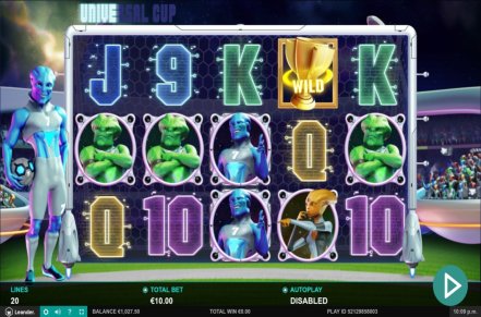 Universal Cup Slot Logo