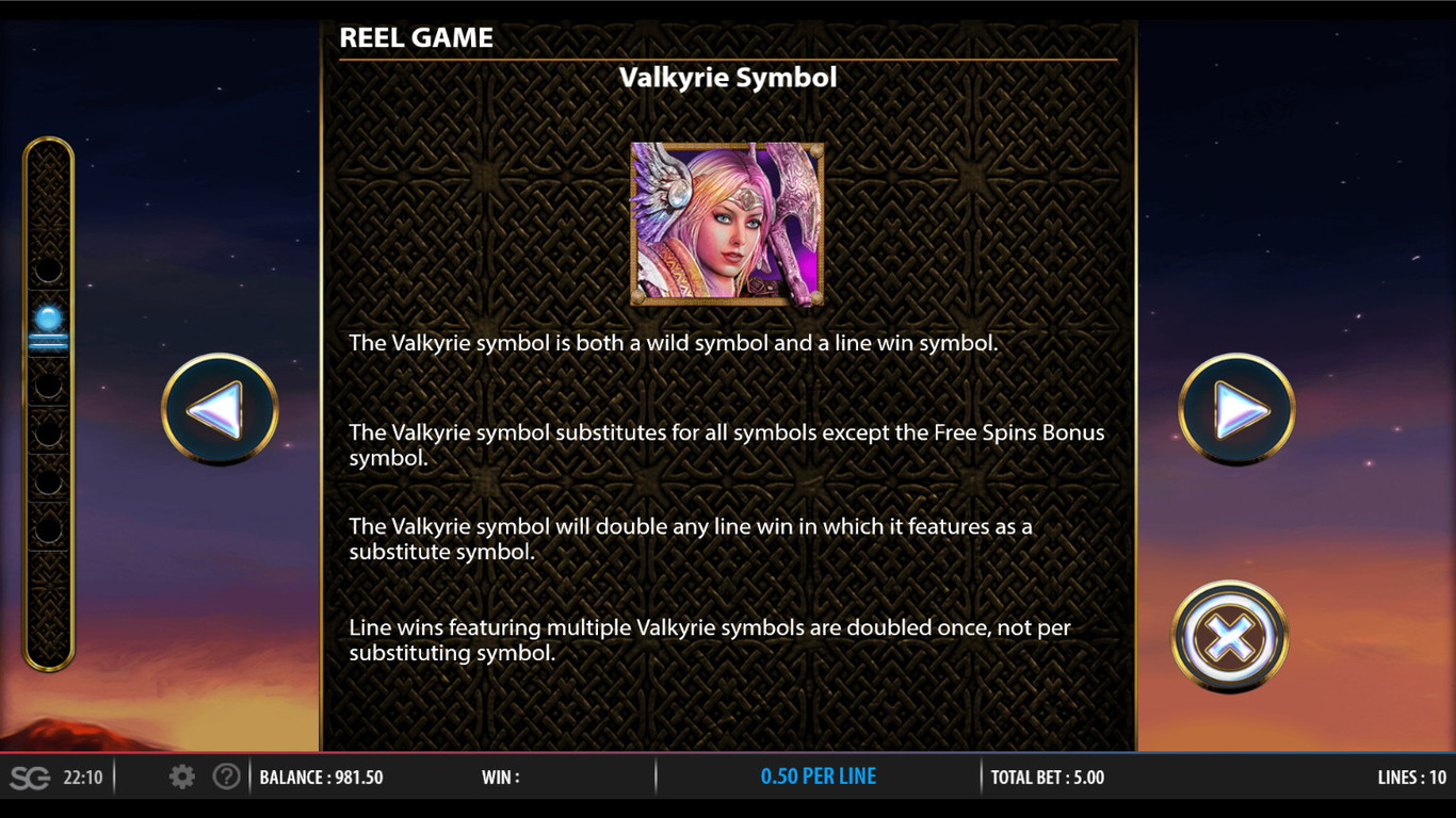 Valkyrie Fire Slot Slot Image in Demo - pic. 2