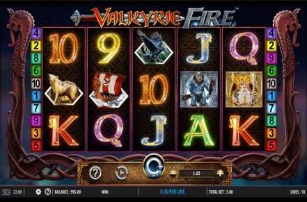 Valkyrie Fire Slot Logo
