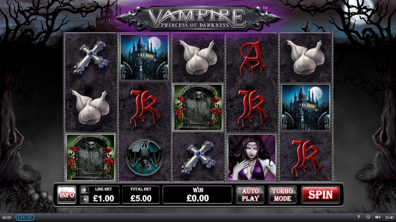 Vampire Princess of Darkness Slot Demo Image