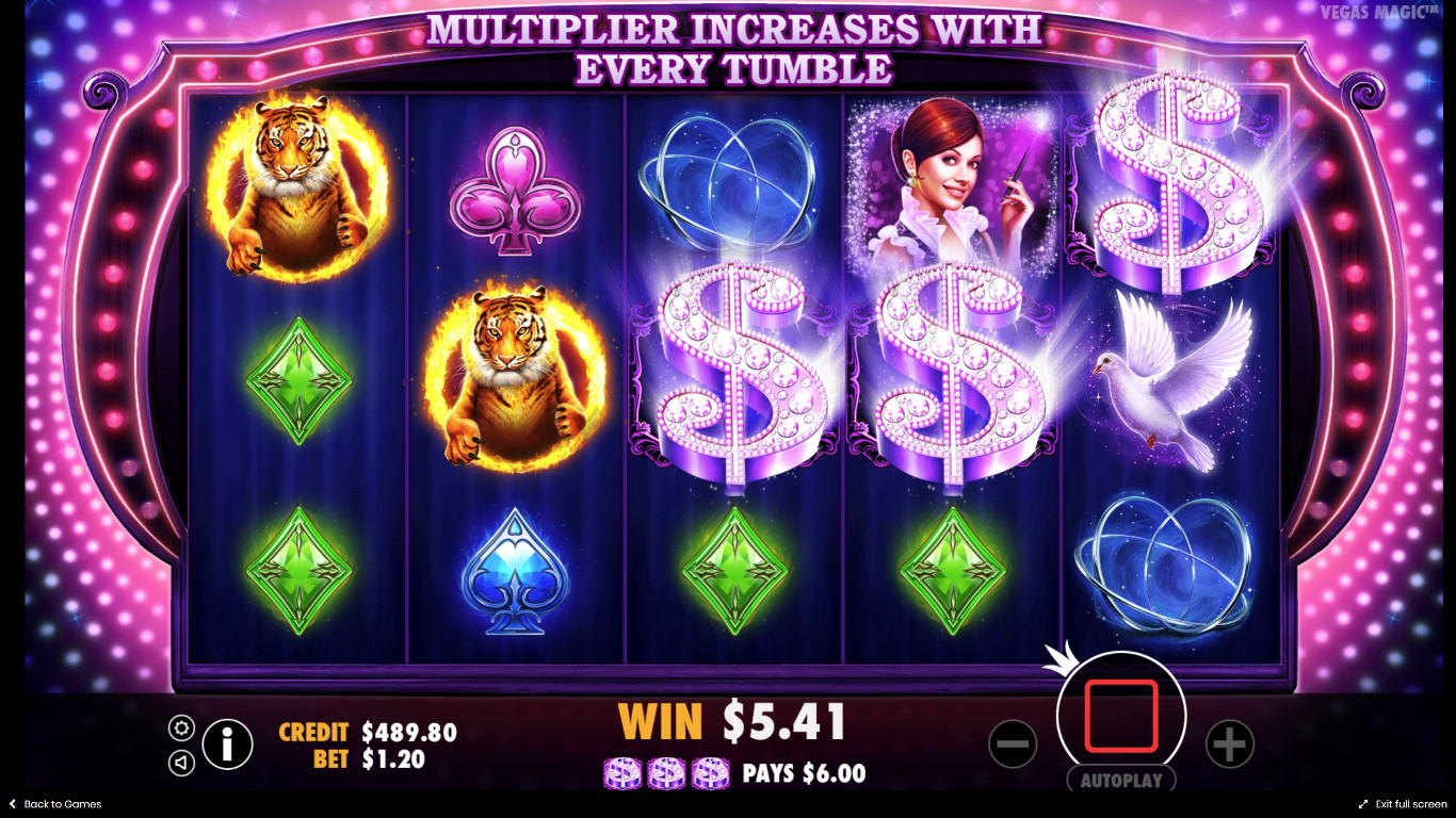 Vegas Magic Slot Slot Image in Demo - pic. 2