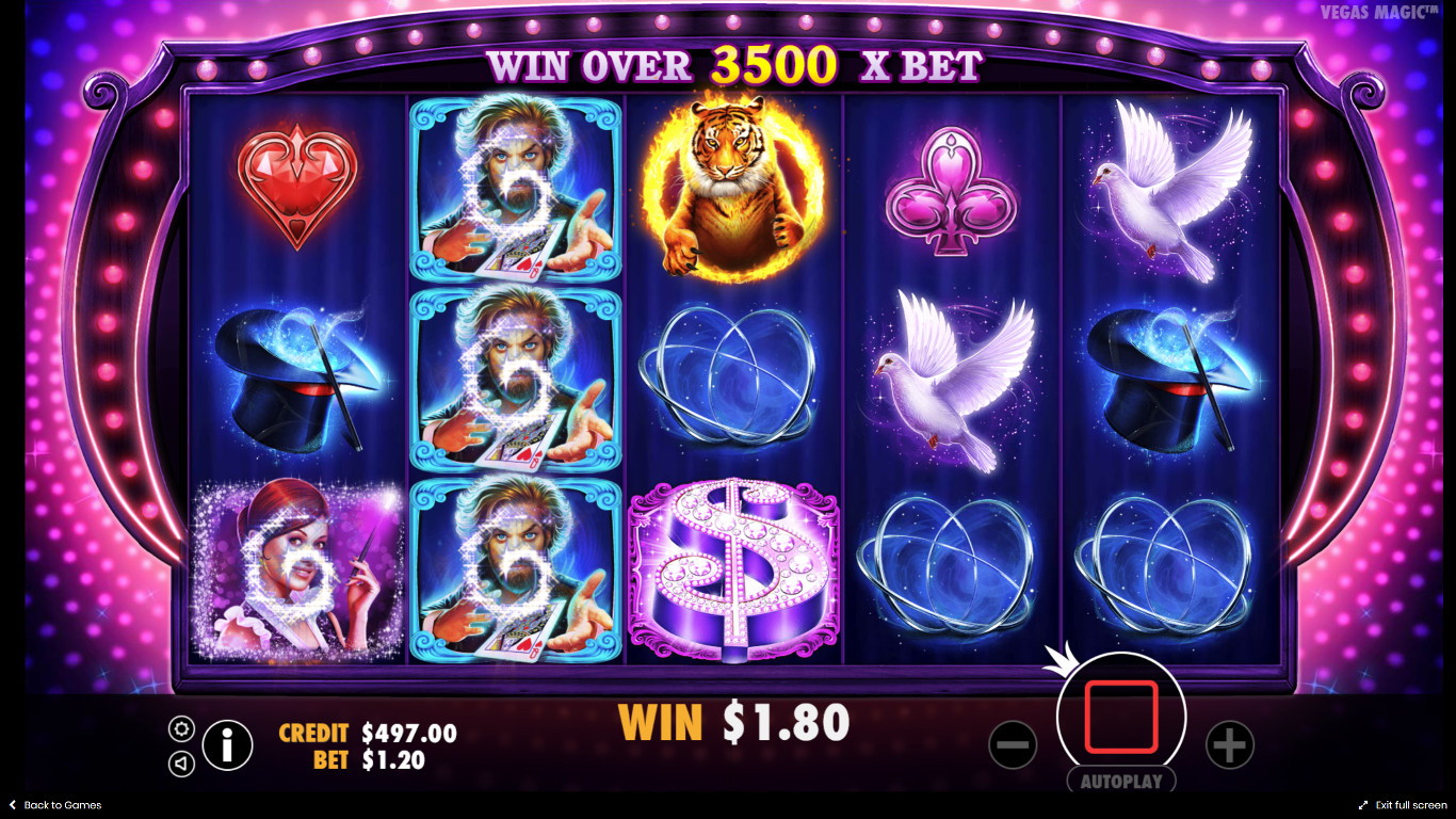 Vegas Magic Slot Slot Image in Demo - pic. 3