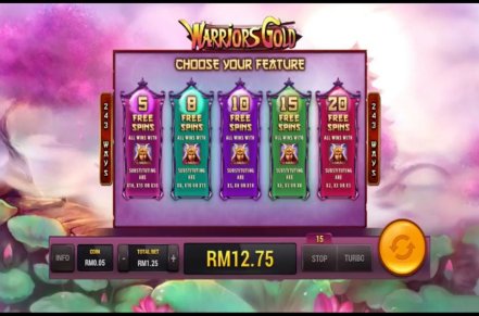 Warriors Gold Slot Logo