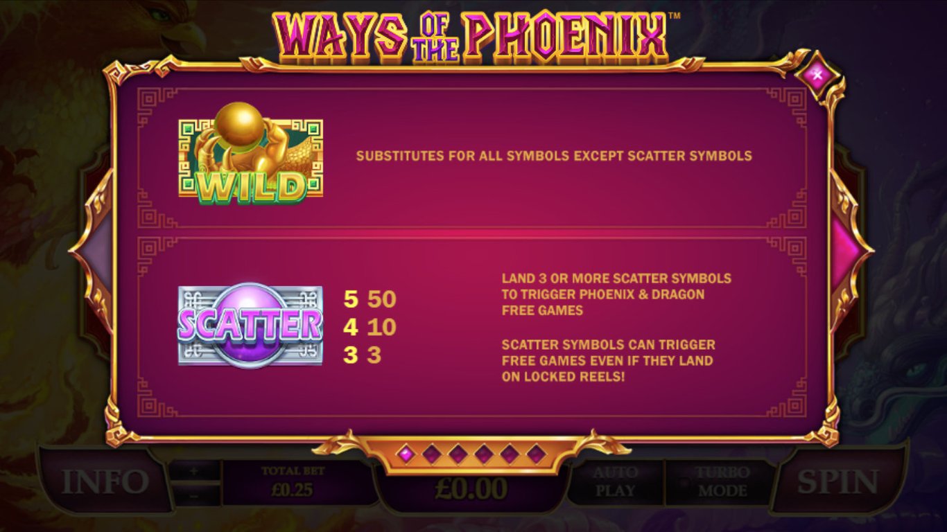 Ways of the Phoenix Slot Slot Image in Demo - pic. 3