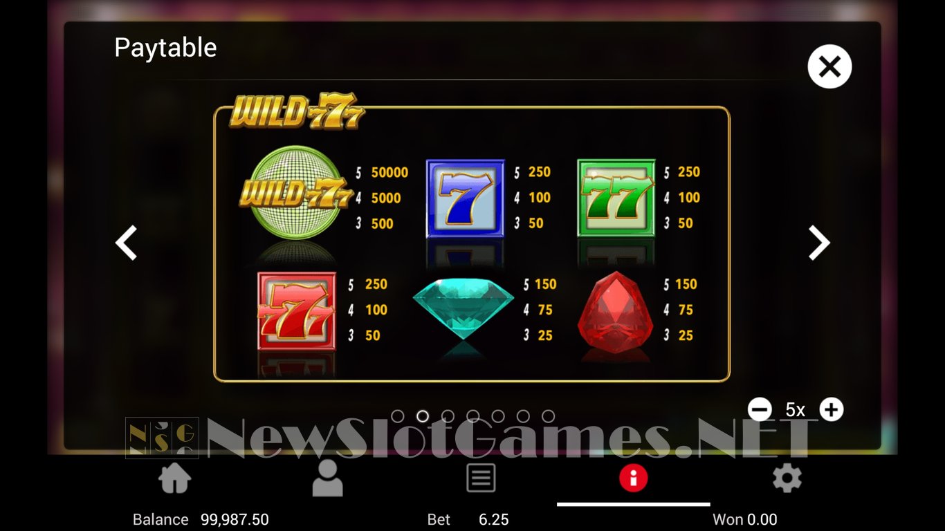 Wild 777 Slot Slot Image in Demo - pic. 5