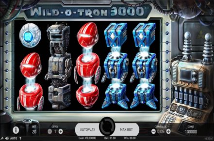 Wild-O-Tron 3000 Slot Logo