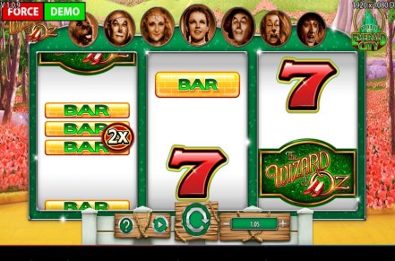 Wizard of Oz Emerald City Slot Logo