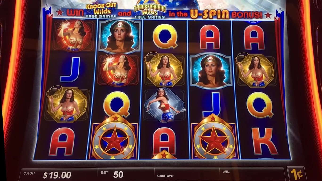 Wonder Woman Bullets and Bracelets Slot Demo Image