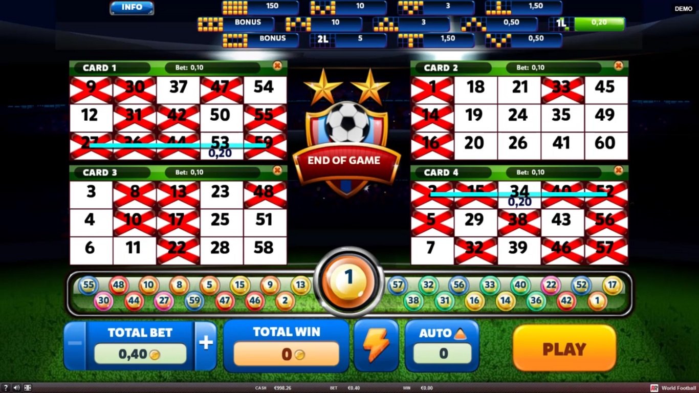 World Football Slot Demo Image