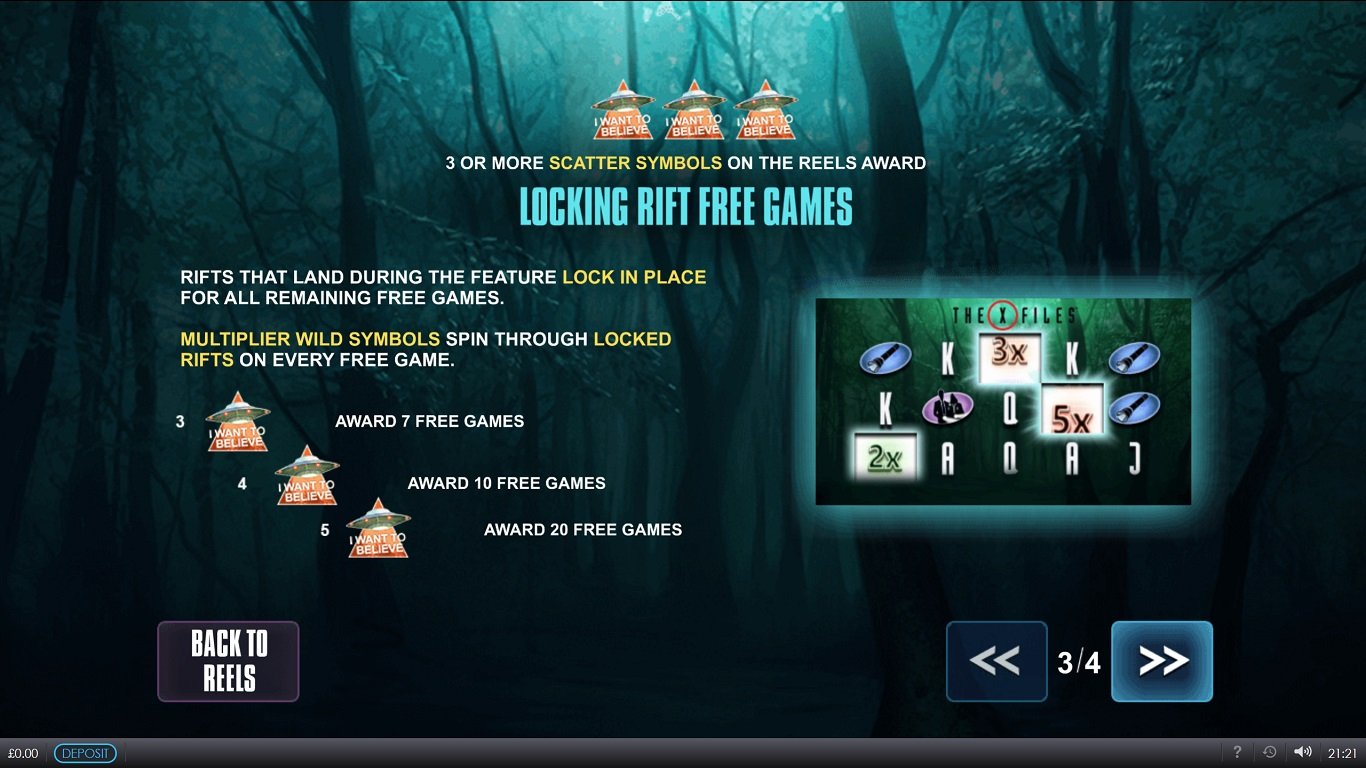 The X-Files Slot Slot Image in Demo - pic. 2