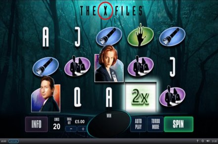 The X-Files Slot Logo