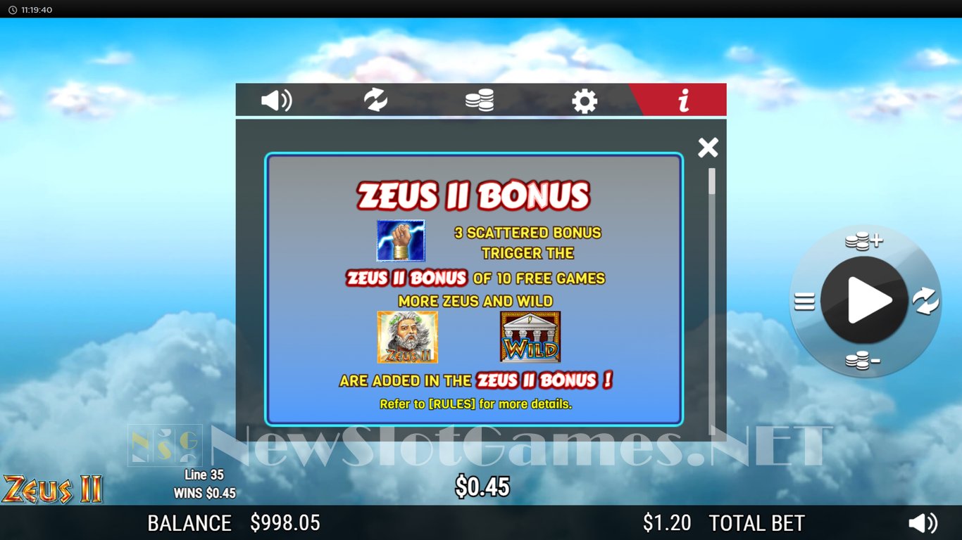 Zeus 2 Slot Slot Image in Demo - pic. 5