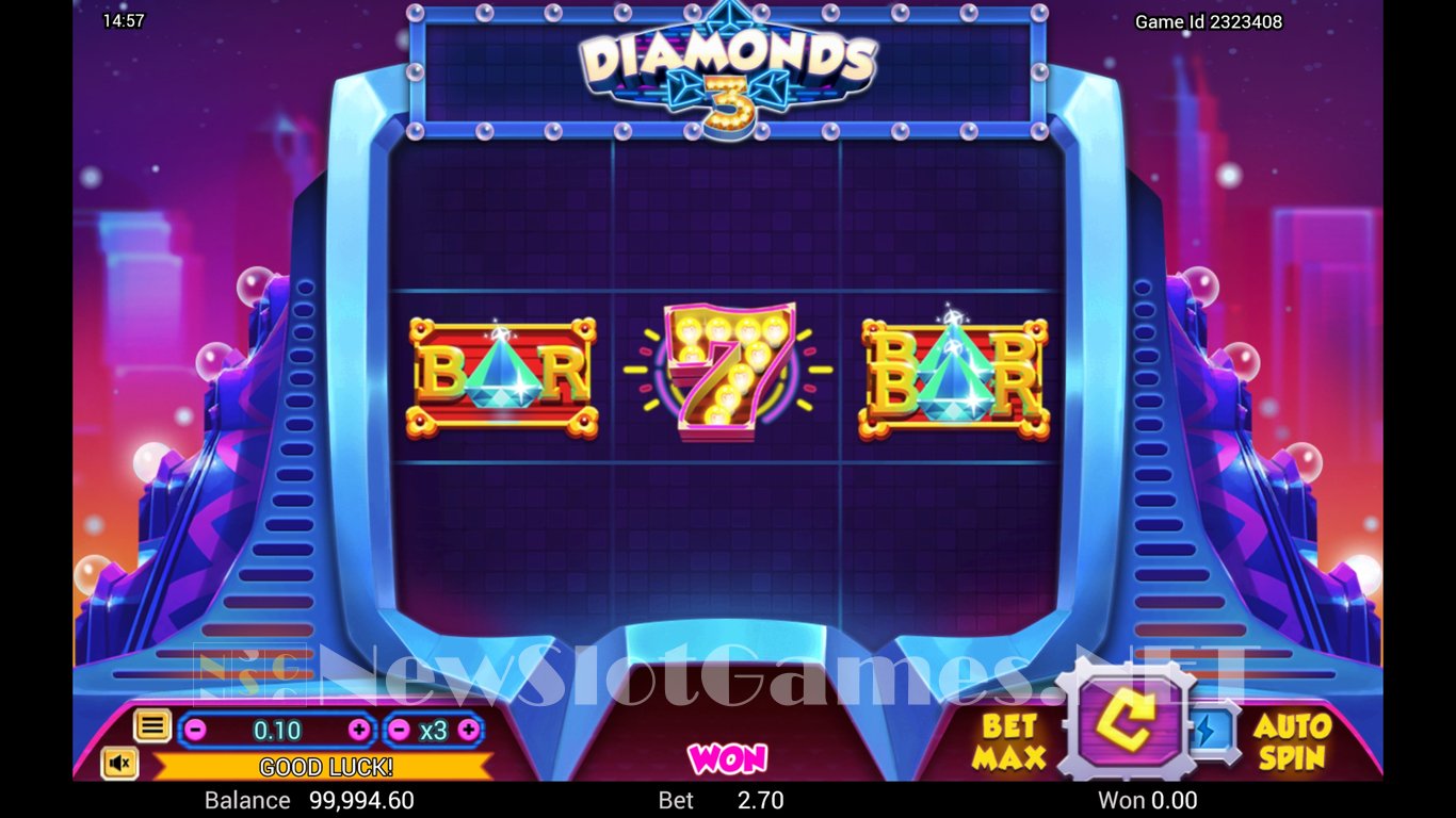 3 Diamonds Slot Slot Image in Demo - pic. 2
