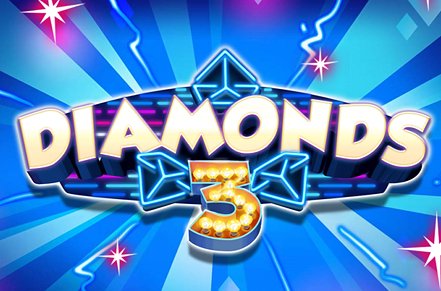 3 Diamonds Slot Logo