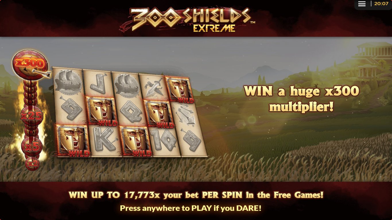 300 Shields Extreme Slot Demo Image