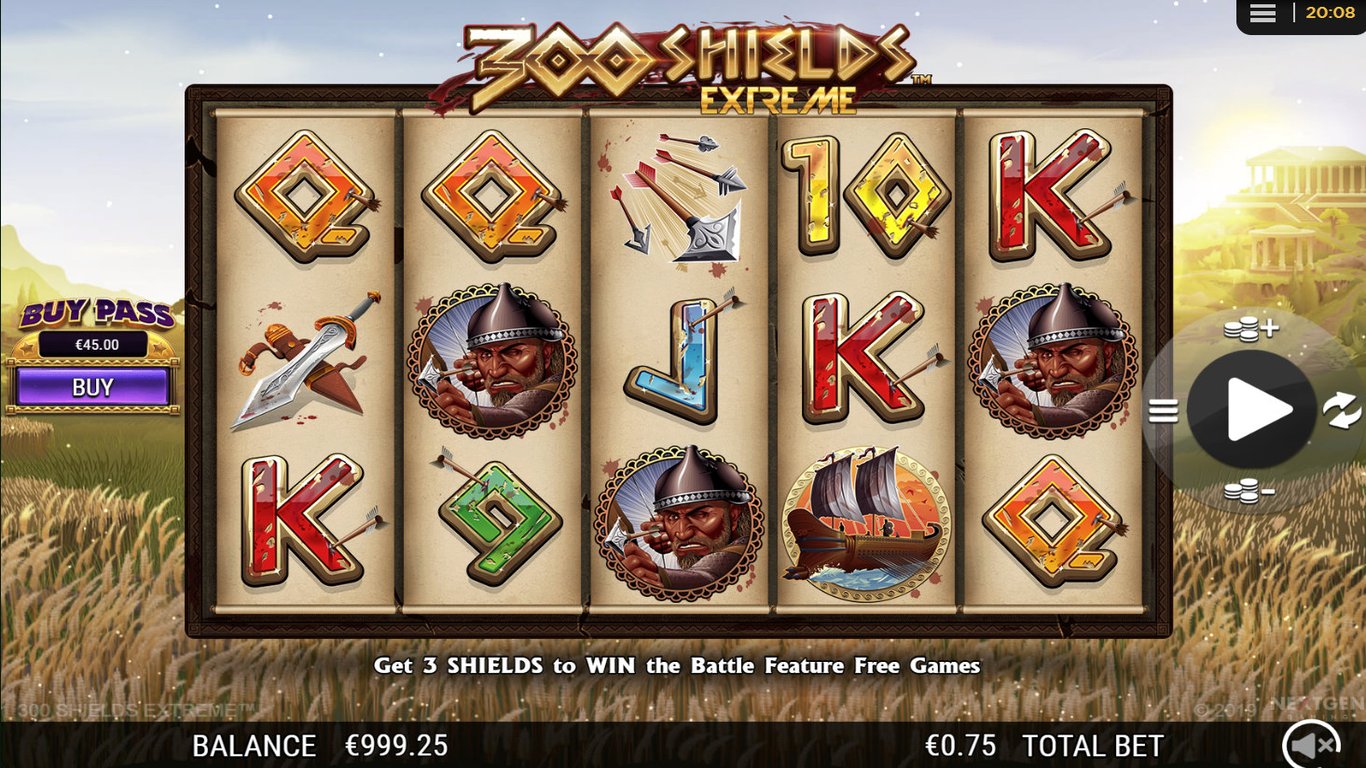 300 Shields Extreme Slot Slot Image in Demo - pic. 2