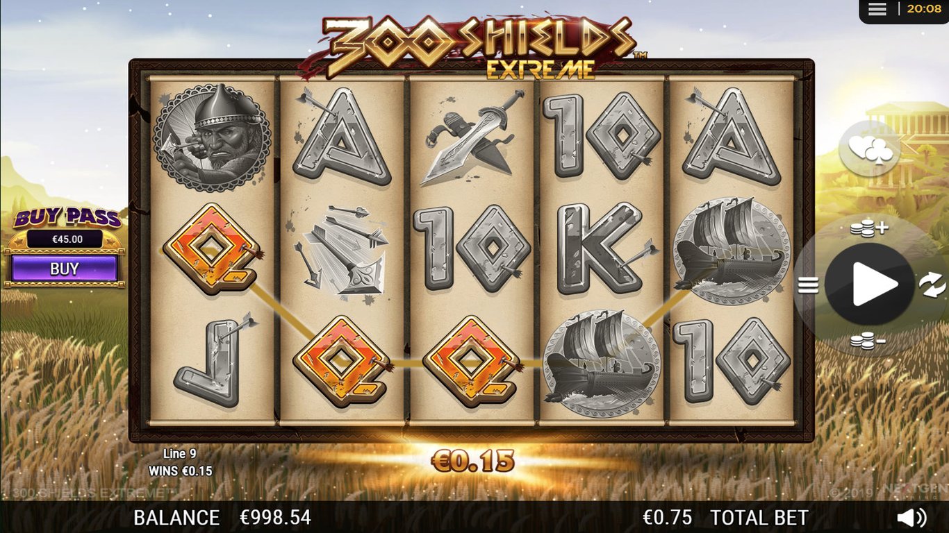 300 Shields Extreme Slot Slot Image in Demo - pic. 3