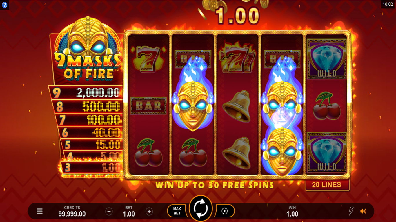 9 Masks of Fire Slot Slot Image in Demo - pic. 3