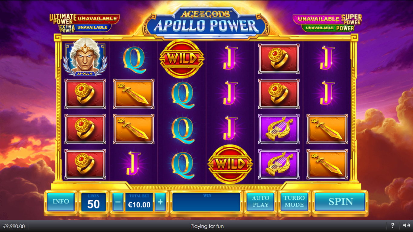 Age of the Gods Apollo Power Slot Slot Image in Demo - pic. 2