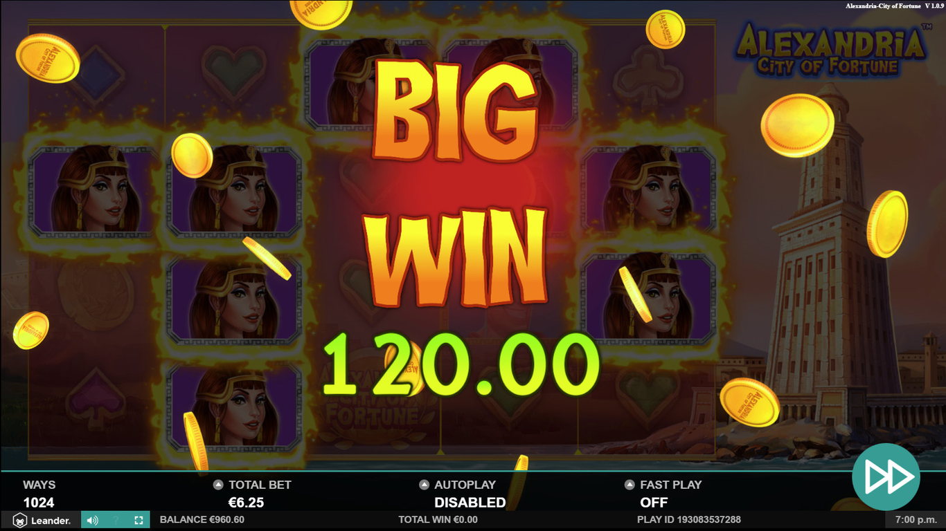 Alexandria City of Fortune Slot Slot Image in Demo - pic. 3