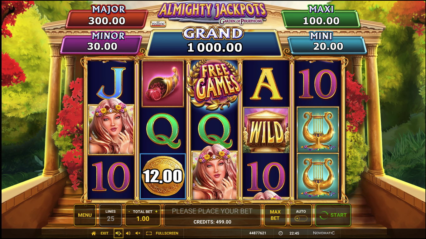 Almighty Jackpots: Garden of Persephone Slot Slot Image in Demo - pic. 2