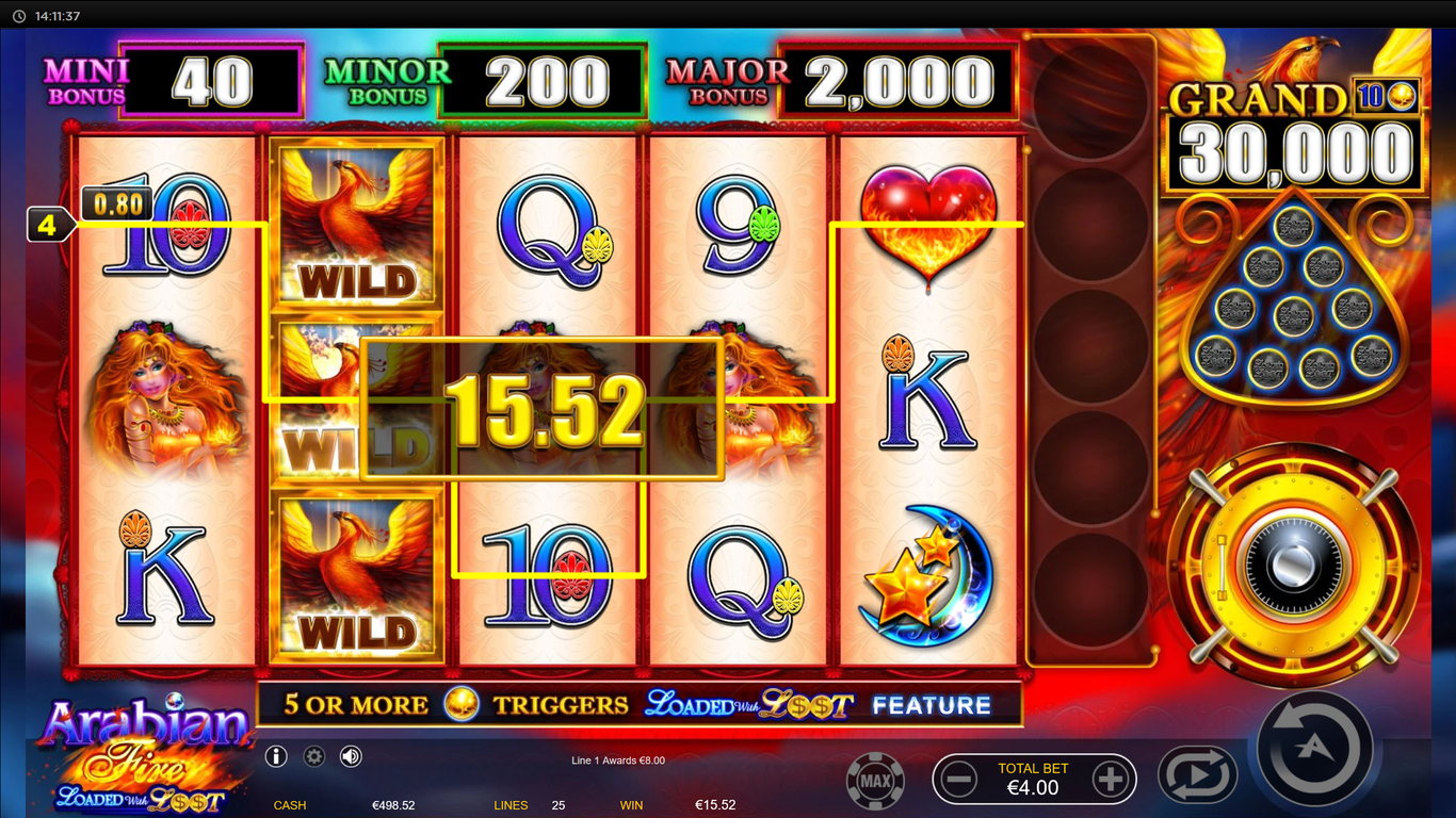 Arabian Fire Slot Slot Image in Demo - pic. 2