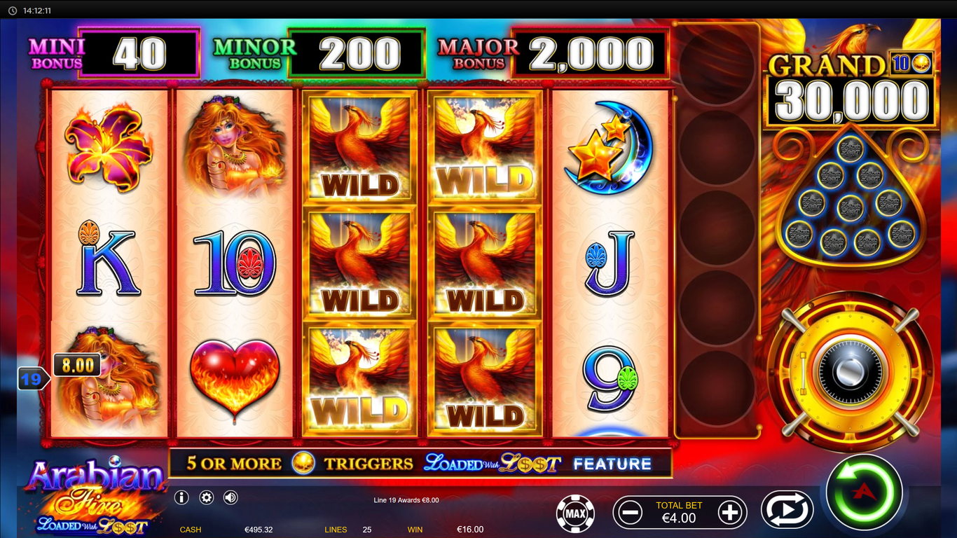 Arabian Fire Slot Slot Image in Demo - pic. 3