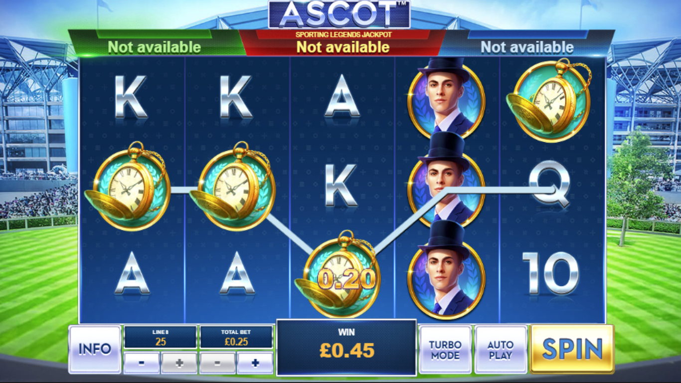 Ascot Sporting Legends Slot Slot Image in Demo - pic. 2