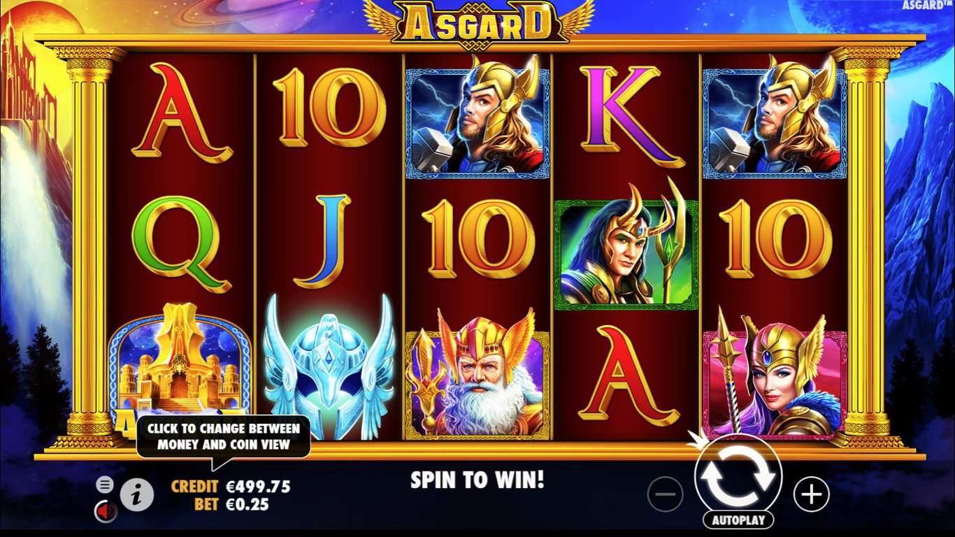 Asgards Thunder Slot Demo Image