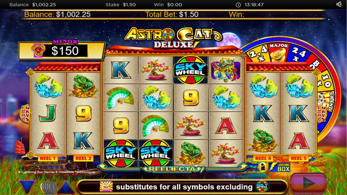 Astro Cat Deluxe Slot Slot Image in Demo - pic. 2