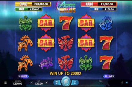 Aurora Wilds Slot Logo